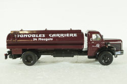 Berliet GLM10B M3 6X4 TANKER TRUCK PINARDIER 3-ASSI 1955, Berliet Collection, Hachette 1:43