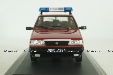 Polonez Caro Ochotnicza Straz Pozarna, red, Legendy FSO, 1:43