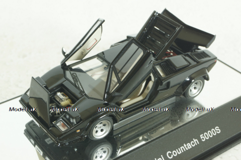 Lamborghini Countach 5000S 1982, black, 54532, AutoArt 1:43
