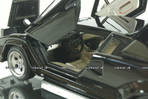 Lamborghini Countach 5000S 1982, black, 54532, AutoArt 1:43