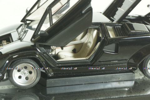 Lamborghini Countach 5000S 1982, black, 54532, AutoArt 1:43