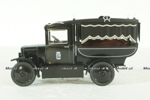 Berliet VTB Truck Fourgon Mortuaire 2-assi, Berliet Collection, Hachette 1:43
