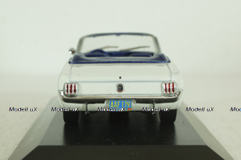 Ford Mustang Convertible 1965, white, Altaya 1:43