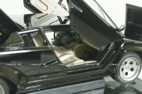 Lamborghini Countach 5000S 1982, black, 54532, AutoArt 1:43