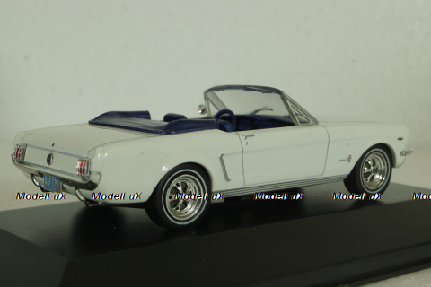 Ford Mustang Convertible 1965, white, Altaya 1:43