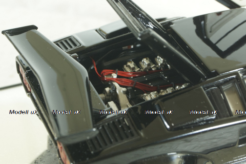 Lamborghini Countach 5000S 1982, black, 54532, AutoArt 1:43