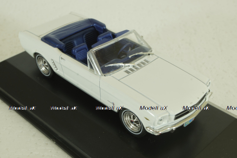 Ford Mustang Convertible 1965, white, Altaya 1:43