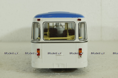 ЛИАЗ-677М (бело-голубой), Советский Автобус 1:43