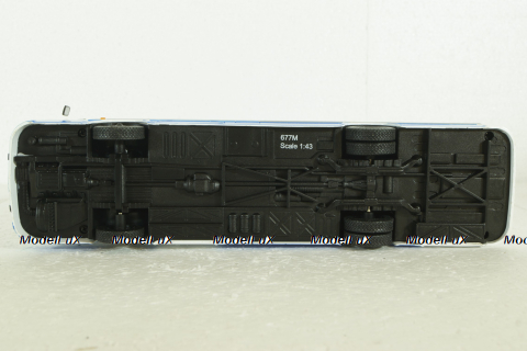 ЛИАЗ-677М (бело-голубой), Советский Автобус 1:43