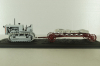 Сталинец-65 трактор, 1937, серый с прицепом, Model43 1:43
