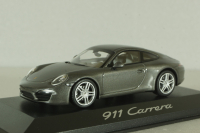 Porsche 911 Carrera (991), grey, WAP0200100C, Minichamps 1:43