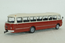 Jelcz 043, red/white,  Kultovni Autobusy Minule Ery 1:72