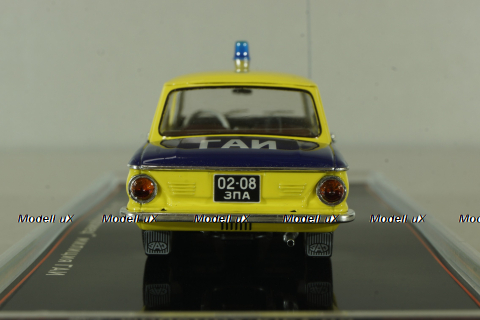 Заз-966 Запорожец,  Милиция, Гаи, желтый, TruckTyr 1:43