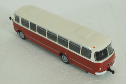 Jelcz 043, red/white,  Kultovni Autobusy Minule Ery 1:72