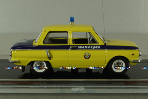 Заз-966 Запорожец,  Милиция, Гаи, желтый, TruckTyr 1:43