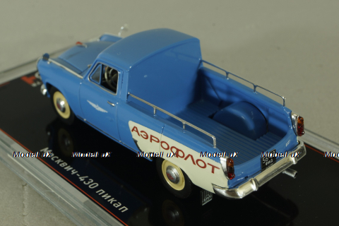 Москвич-430 пикап, Аэрофлот, синий, TruckTyr 1:43