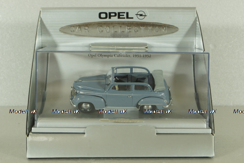 Opel Olympia Cabriolet 1951, grey, Schuco 1:43