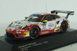 Porsche 911 GT3 R No.22, 24h Spa Bergmeister/Makowiecki/Olsen 2020, LEGT43041, IXO 1:43