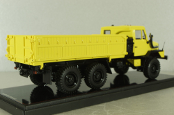 Урал-55223 с/х самосвал с трехсторонней разгрузкой, желтый, TruckTyr 1:43