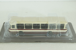 Лиаз-677, кремовый,  Kultovni Autobusy Minule Ery 1:72