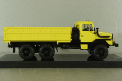 Урал-55223 с/х самосвал с трехсторонней разгрузкой, желтый, TruckTyr 1:43