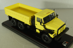 Урал-55223 с/х самосвал с трехсторонней разгрузкой, желтый, TruckTyr 1:43