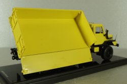Урал-55223 с/х самосвал с трехсторонней разгрузкой, желтый, TruckTyr 1:43