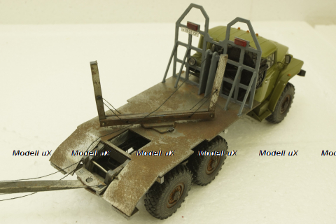 Урал-4320, лесовоз, хаки, Конверсии 1:43