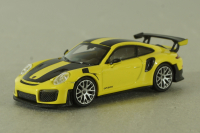 Porsche 911 GT2 RS 2018 yellow, 870068128 , Minichamps 1:87