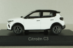 Citroën C3 2024 Polar White & Black roof, 155311, Norev 1:43