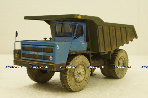 Белаз-7548, со следами эксплуатации, (НАП) Конверсии 1:43