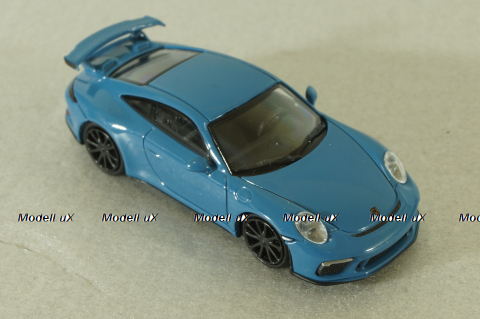 Porsche 911 GT3  2017 blue, 870067324, Minichamps 1:87