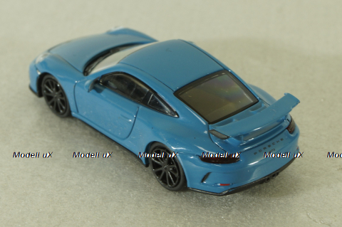 Porsche 911 GT3  2017 blue, 870067324, Minichamps 1:87