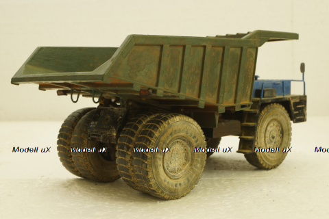 Белаз-7548, со следами эксплуатации, (НАП) Конверсии 1:43