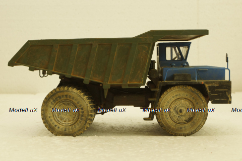 Белаз-7548, со следами эксплуатации, (НАП) Конверсии 1:43