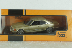 Mercedes 560 SEC Coupe (C126) 1981 golden, CLC537, IXO 1:43  