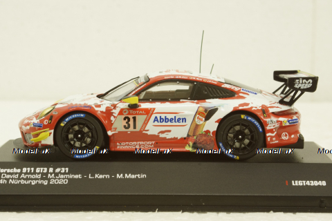 Porsche 911 GT3 R #31 24h Nürburgring 2020 Arnold, Jaminet, Kern, Martin, LEGT43040, IXO 1:43