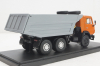 Камаз-5511, самосвал, оранжевый/серый, Конверсия 1:43