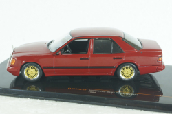 Mercedes 300E (W124) Saloon 1984 red, CLC544, IXO 1:43  
