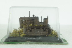 Сталинец-65 трактор, заброшенный, Modellux 1:43