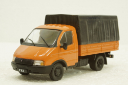 Газ-3302 Газель оранжевая, Автолегенды СССР и Соцстран №267 1:43