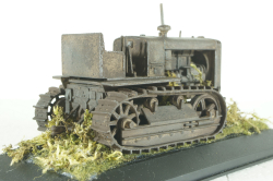Сталинец-65 трактор, заброшенный, Modellux 1:43