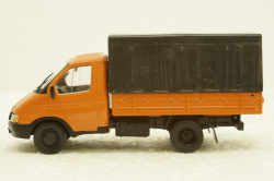 Газ-3302 Газель оранжевая, Автолегенды СССР и Соцстран №267 1:43