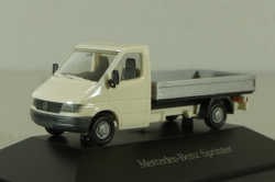 Mercedes Sprinter truck (W901) 1995, white/grey, B66000031, Herpa 1:87