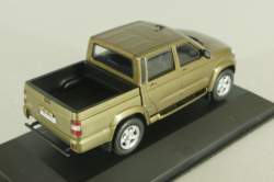 Уаз-23632 пикап 2008, коричневый, ALN003, Автолегенды. Новая эпоха №3, 1:43