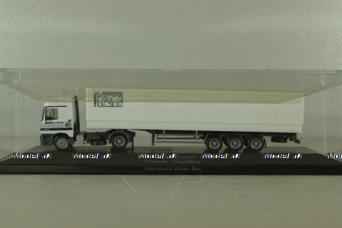 Mercedes Actros 1853 Planensattelzug 2/3 "Promote Chauffeur", B66000283, Herpa 1:87 