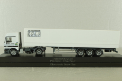Mercedes Actros 1853 Planensattelzug 2/3 "Promote Chauffeur", B66000283, Herpa 1:87 