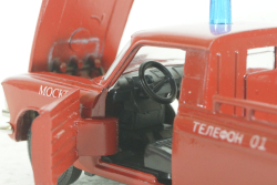 Москвич-Пикап, пожарный, Агат 1:43 