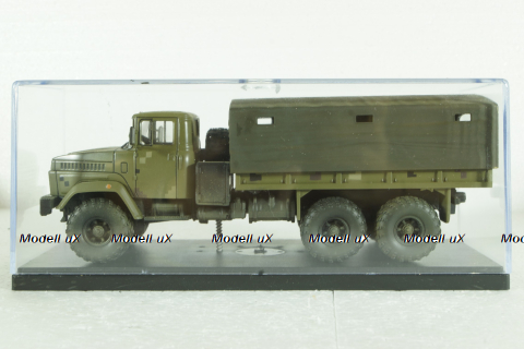 Краз-6322 с тентом, камуфляж, Modellux 1:43