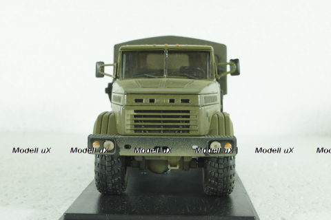 Краз-6322 с тентом, камуфляж, Modellux 1:43